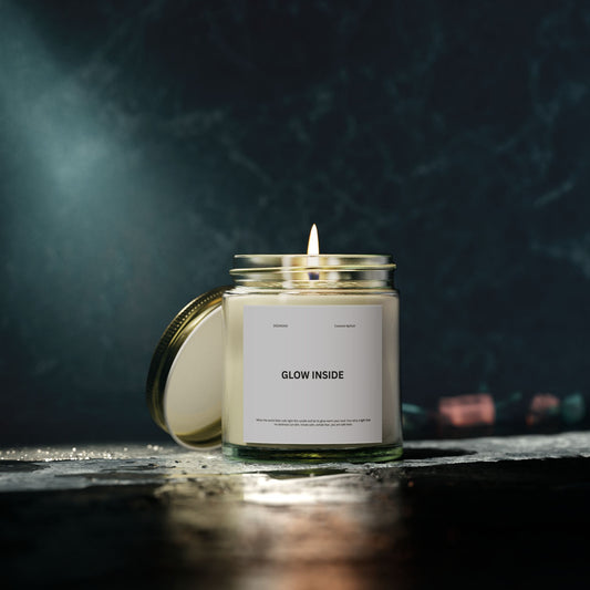 Coconut Apricot Candle - GLOW INSIDE